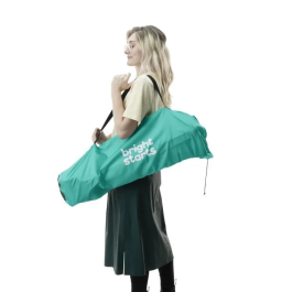 Bright Starts BRI0074451998803 Trona para comidas de bebé Pop N Dine, plegable, portátil, ligera, fácil de limpiar