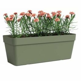 Jardinera - Plástico - Verde Ceniza - Rectangular - L49.9 x D20 x H18.1cm - ARTEVASI