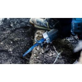 Bosch S1142KHM Hoja de Sierra de Sable Expert para Madera Gruesa y Resistente, Carburo, 17.5cm Longitud, 8mm Dientes