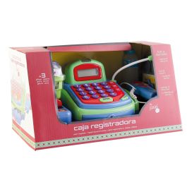 Tachan Caja Registradora Azul con Micrófono, Calculadora Real y Lector de Códigos con Sonido, Incluye Cajón y Accesorios Precio: 19.49999942. SKU: B1DB29KNP8