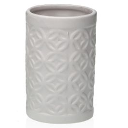 Set de Baño Versa Blanco Dolomita 6,8 x 17 x 6,8 cm Set de Baño Versa Blanco Dolomita 6,8 x 17 x 6,8 cm