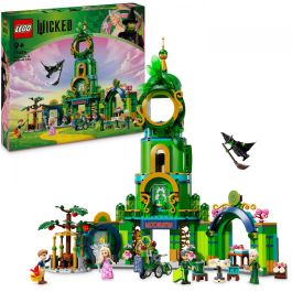 LEGO 75684 Wicked Bienvenido a Emerald City - Juguete coleccionable con Glinda y Elphaba