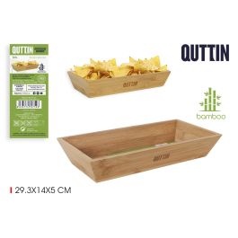 Bol de Bambú Quttin 29.3 x 14 x 5 cm (12 Unidades) Precio: 50.69000002. SKU: B153Z9C5B8