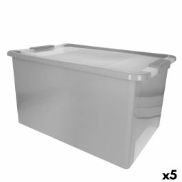 Caja de Almacenaje Curver Gris Plástico 40 L 55 x 28 x 35 cm (5 Unidades)