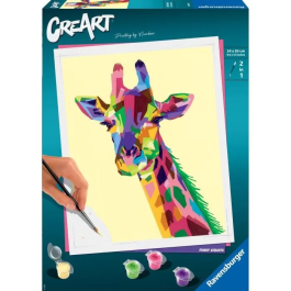 Ravensburger Pintura por Números CreArt Grande Jirafa 4005556289936 Precio: 29.49999965. SKU: S7164418