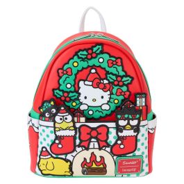 Loungefly Mochila Hello Kitty Sanrio Christmas 26cm Piel Vegana, Tirantes Acolchados, Bolsillos Laterales Precio: 68.88999964. SKU: B1E8FBG7ZZ