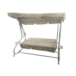 Banco Terraza Y Jardin DKD Home Decor Beige Blanco 120 x 167 x 210 cm