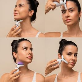 Masajeador Facial Eléctrico Reafirmante para Cara y Cuello con LED, EMS y Calor Selora InnovaGoods