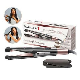 Remington S6606 Rizador y Alisador Curl Confidence Advanced Ceramic Turmalina Anti-estático para cabello sin encrespamiento