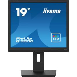 iiyama ProLite B1980D-B5 pantalla para PC 48,3 cm (19") 1280 x 1024 Pixeles SXGA LCD Negro