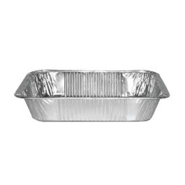 Inde Bandeja de Aluminio Rectangular 32 x 26 x 5.3 cm (24 Unidades) Inde Bandeja de Aluminio Rectangular 32 x 26 x 5.3 cm (24 Unidades)