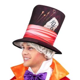 Disfraz sombrerero loco sombrero, cuello con pajarita, chaqueta con chaleco y pantalón talla m Disfraz sombrerero loco sombrero, cuello con pajarita, chaqueta con chaleco y pantalón talla m