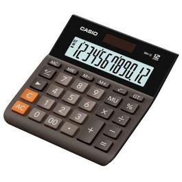 Calculadora Casio MH-12B Negro 13,6 x 12,7 x 2,7 cm (10 Unidades)