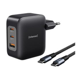 Cargador de Pared INTENSO GaN W100ACC Negro 100 W