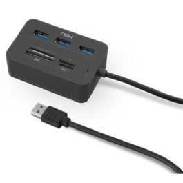 Hub Nox Con Lector De Tarjetas 3Xusb 3.0 Color Negro Precio: 15.98999996. SKU: S5613471