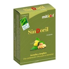 CIEN POR CIEN NATURAL Sindoril 30 Cápsulas con Mitidol, Acmella y Jengibre para la respuesta inflamatoria Precio: 22.4999995. SKU: B1AV63JVWQ