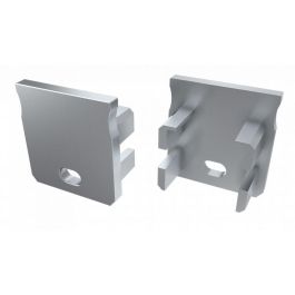 Tapón Final Perfil Tipo Y Plástico Blanco