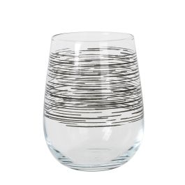 Set de 4 Vasos Gaia 475 cc Blanco Líneas - LAV (6 Cajas) Set de 4 Vasos Gaia 475 cc Blanco Líneas - LAV (6 Cajas)