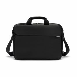 Dicota Top Traveller ONE Maletín para Portátil 14-16", Negro, Protección Acolchada, Material PET Reciclado