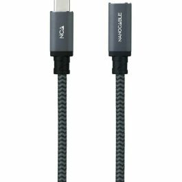 Cable USB NANOCABLE USB 3.2 GEN2x2 100W C/M-H Negro 1,5 m