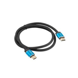 Lanberg Cable HDMI 2.0 Hembra Macho 1m, 18 Gbit/s, 3D, Audio Return Channel (ARC), Negro y Azul, CA-HDMI-P20CU-0010-BK Precio: 8.49999953. SKU: B183GEJKPX