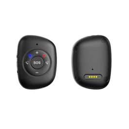 Leotec LETRACK02K GPS Tracker Localizador Personal 4G LTE con Botón SOS, Detector de Caídas y Tarjeta nanoSIM para Personas y Objetos
