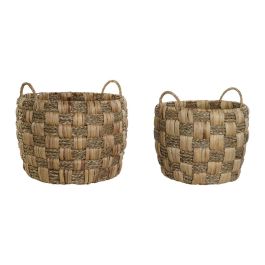 Cesta Balines DKD Home Decor Natural 43 x 39 x 43 cm Set de 2 Precio: 67.99000043. SKU: B1B2FJ6VFN