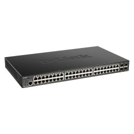 D-Link DGS-1250-52XMP Switch Gestionable 48 Puertos 10/100/1000BASE-T + 4 SFP+ 10G, PoE 370W