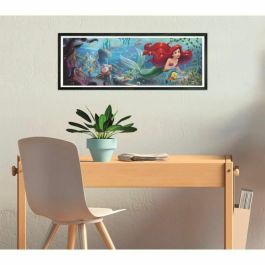 Clementoni Puzzle Panorama La Sirenita Disney 1000 Piezas 98x33cm