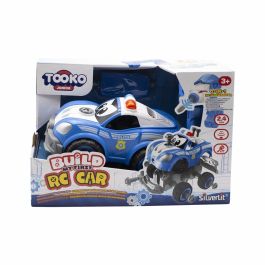 TOOKO AAAOS97168 Coche Teledirigido Construye Mi Coche de Policía RC con Tecnología Follow-Me - Para 2 Años