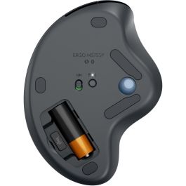 Logitech Ratón Inalámbrico Ergo M575S Negro Bluetooth y Receptor USB