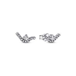 Pendientes Mujer Pandora SPARKLING WAVE Plata de ley 925 Precio: 80.98999964. SKU: B13NY7DTYZ