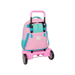 Safta Mochila Grande con Ruedas Compact Evolution Extraíble Benetton Dolce 450x330x220 mm