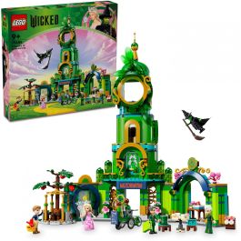 LEGO 75684 Wicked Bienvenido a Emerald City - Juguete coleccionable con Glinda y Elphaba