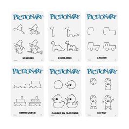 Mattel Games MATJDX98 Pictionary Núcleo Francia - Juego de Mesa Clásico de Dibujar y Adivinar Palabras para Familia y Amigos Mattel Games MATJDX98 Pictionary Núcleo Francia - Juego de Mesa Clásico de Dibujar y Adivinar Palabras para Familia y Amigos