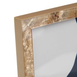 Portafoto de concha 13x18 cm, madera MDF - Versa (4 Unidades) Portafoto de concha 13x18 cm, madera MDF - Versa (4 Unidades)