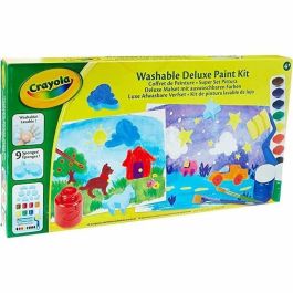 GOLIATH Set de Pintura Mi Conjunto con 8 Botellas Lavables, Rodillo, Pinceles, Esponjas y Paleta - Sin Manchas, Edad 4+ años Precio: 35.78999952. SKU: B18M7DBBYB