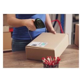 Datalogic QD2220 KIT LINEAR Lector de códigos de barras 1D Laser Alámbrico Negro