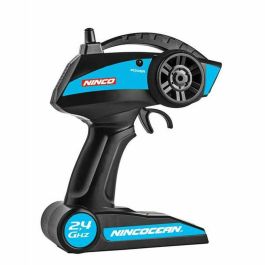 Ninco Barco Radio Control Policía con Batería Recargable de 3.7V y 1200mAh, ideal para niños +6 años, tamaño 34x10x12 cm