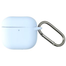 4smarts Set Fundas Omega para AirPods 3ª Gen, 3 piezas (blanco, azul claro)