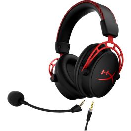 HP Cloud Alpha Gaming Headset Auriculares Diadema Color Negro Rojo Conexión Alámbrica para PC PS5 PS4 Xbox Nintendo Switch Mobile