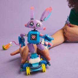LEGO 71490 DREAMZzz Izzie y Bunchurro El Conejo Jugón Set de Construcción Articulado Transformable con Minifigura Izzie +7 Años LEGO 71490 DREAMZzz Izzie y Bunchurro El Conejo Jugón Set de Construcción Articulado Transformable con Minifigura Izzie +7 Años