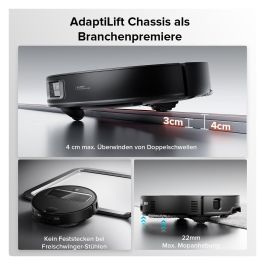 Roborock Saros Z70 Aspirador Robot, Negro