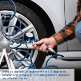 Scheppach Compresor de aire HC26 - 24L - 1500 W - 8 bares