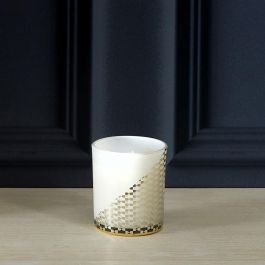 Home Deco Factory Bougie Vela Perfumada con Joya Dorada - Flor de Cerezo o Vainilla