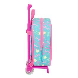 Safta 232+805 Mochila con Carro Gabby's Dollhouse Confetti 22x27x10 cm, Edad recomendada +3 años