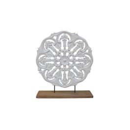 DKD Home Decor Figura Decorativa Romántica Sobremesa Blanco Marrón en Madera Mango y Metal - 40 x 9 x 46 cm - Pack de 2 Unidades Precio: 28.15428. SKU: B1CJS2JZA3