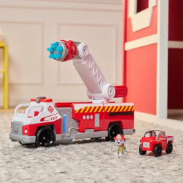 Spinmaster SPI6072600 Camión de Bomberos y Figura de Marcus de Patrulla Canina para Niños a Partir de 3 Años