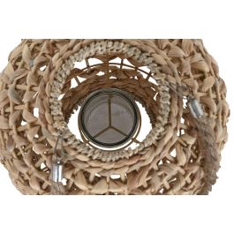 Portavela Balines DKD Home Decor Natural 28 x 64 x 28 cm Portavela Balines DKD Home Decor Natural 28 x 64 x 28 cm