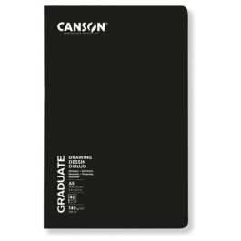 Cuaderno De Dibujo Canson Graduate Dessin Grapado Grano Suave Tapa Blanda A5 140G 20H 5 unidades Precio: 11.49999968. SKU: B17YV8RQB5